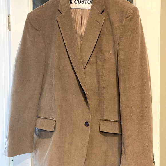 Joseph & Feiss Corduroy Jacket, Light Brown - Picture 3 of 8